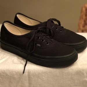 Vans authentic pro in black